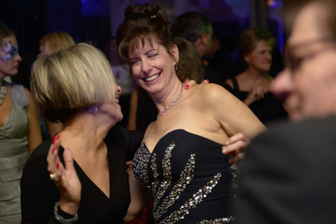 Lively dancing at the 2018 Charity Ball